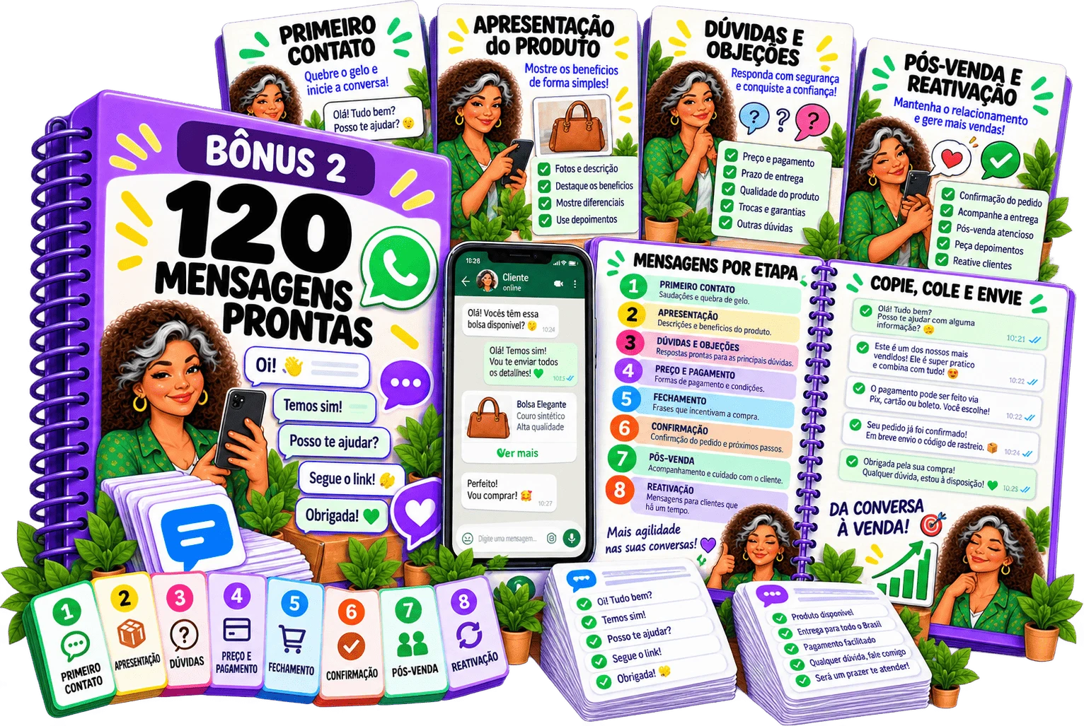 120 Mensagens Prontas