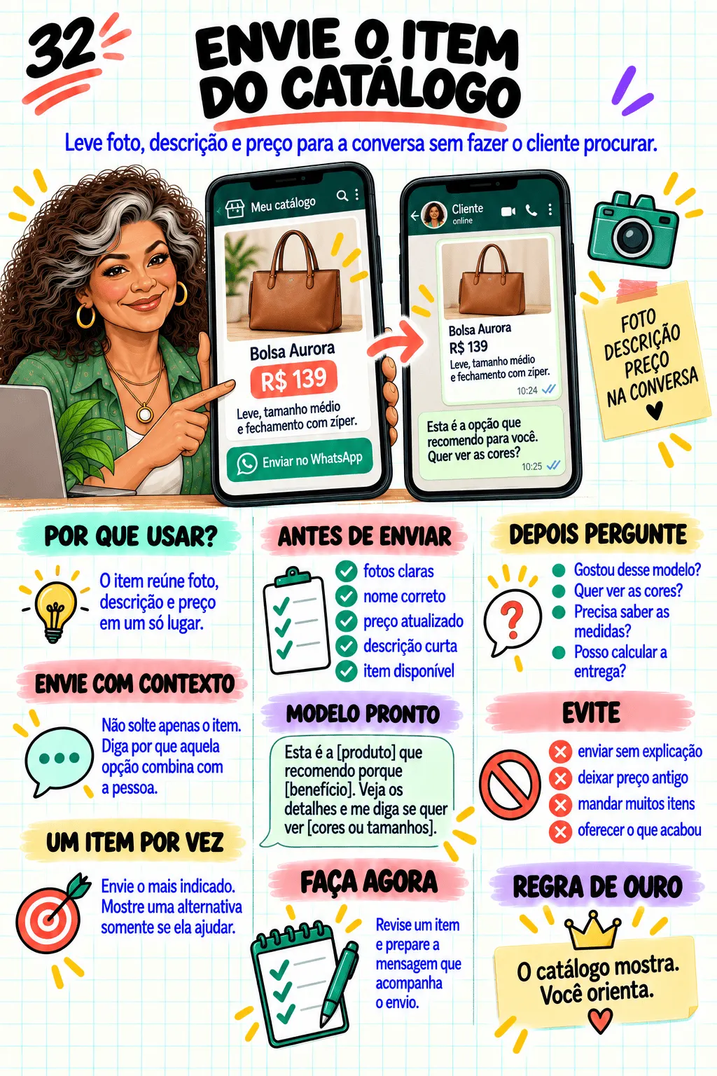 Prévia material WhatsApp que Vende