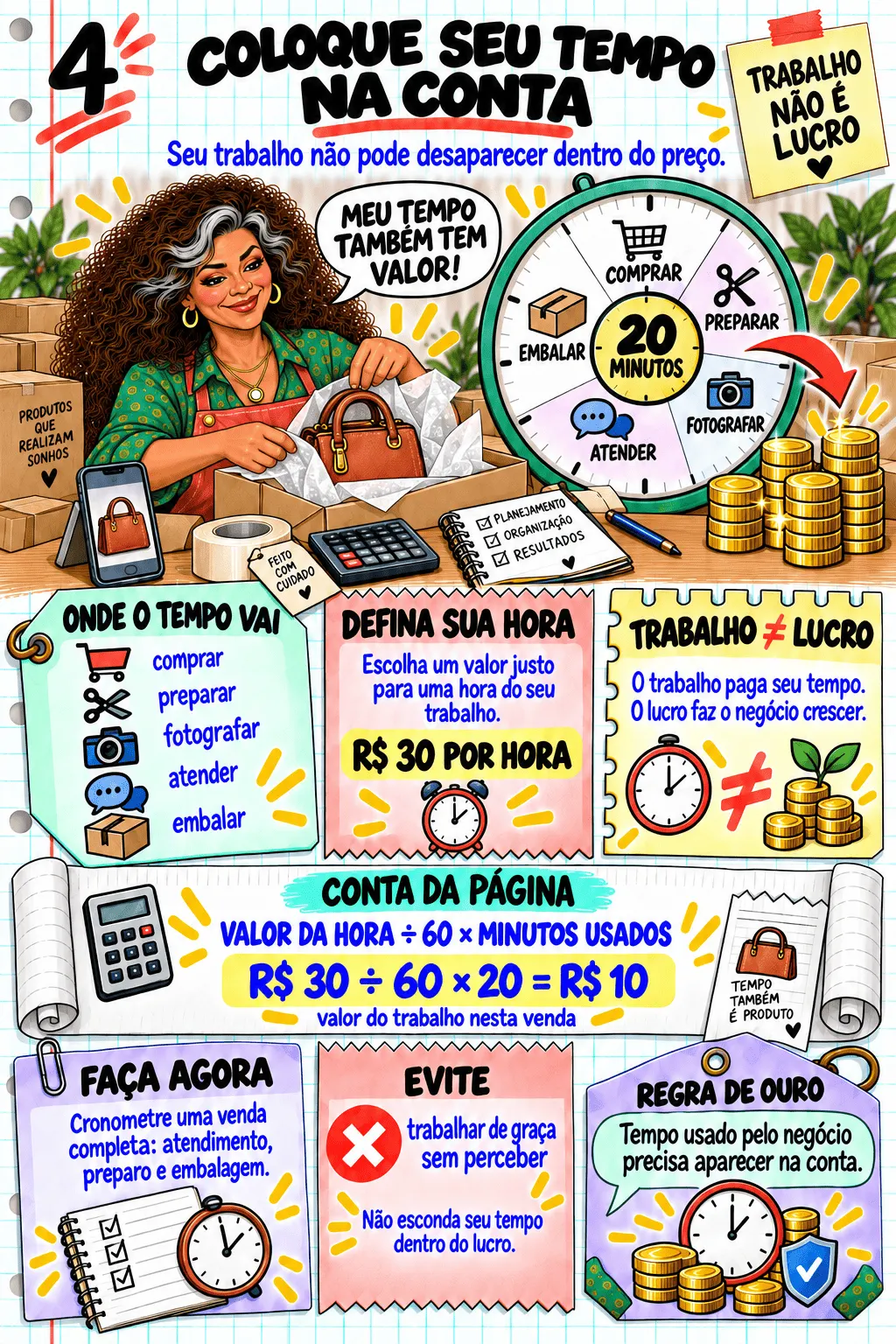 Roteiro visual de WhatsApp que Vende
